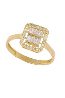 Cigold Tektaş Yüzük 14 Ayar Altın 1,65 Gr OA-K21501028878