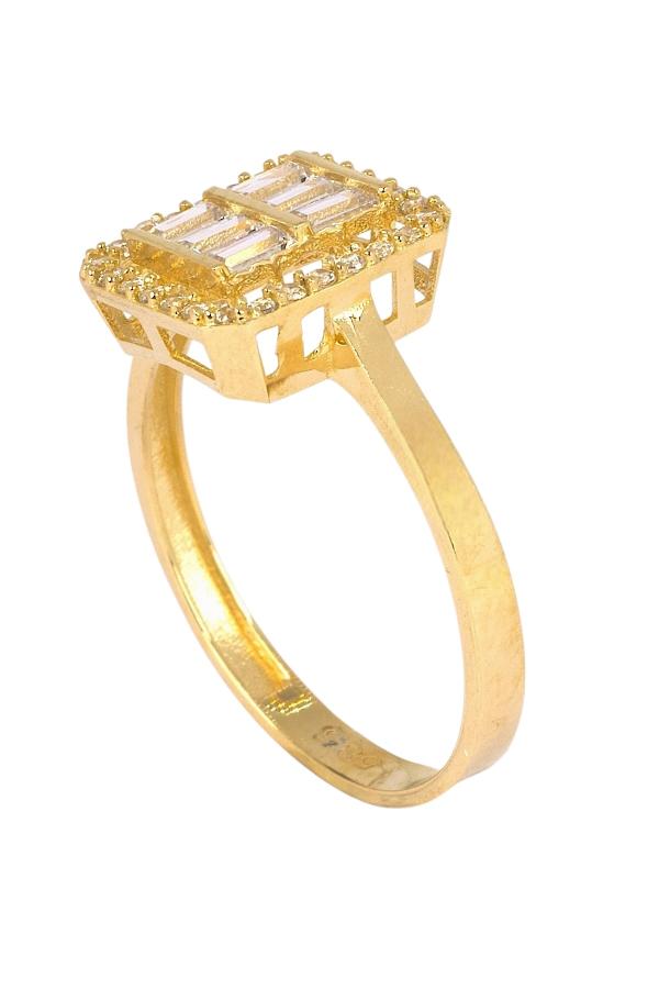 Cigold Tektaş Yüzük 14 Ayar Altın 1,65 Gr OA-K21501028878