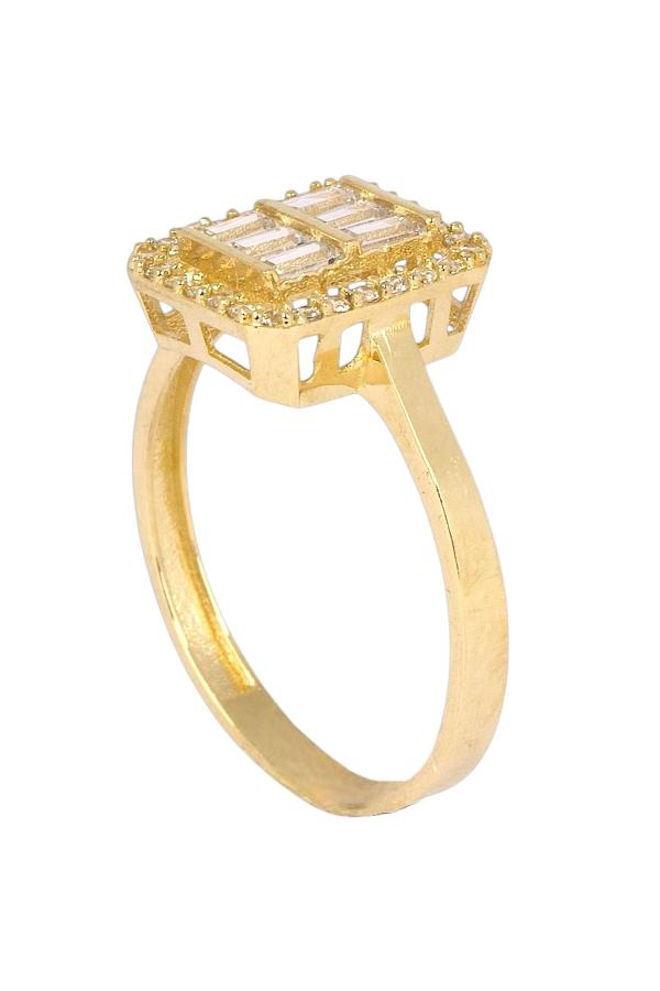 Cigold Tektaş Yüzük 14 Ayar Altın 1,65 Gr OA-K21501028878