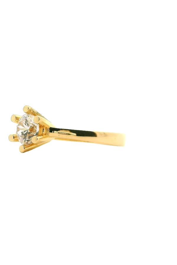Cigold Tektaş Yüzük 14 Ayar Altın 1.66 Gr OA-K21401029223