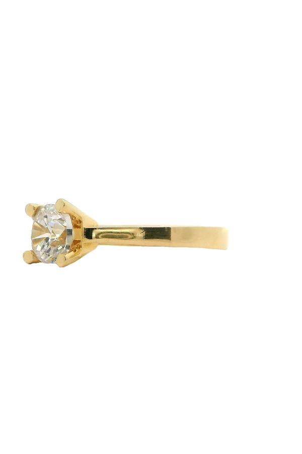 Cigold Tektaş Yüzük 14 Ayar Altın 1.67 Gr OA-C11801029209