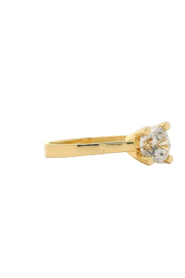 Cigold Tektaş Yüzük 14 Ayar Altın 1.67 Gr OA-C11801029209