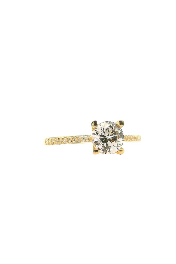 Cigold Tektaş Yüzük 14 Ayar Altın 1.67 Gr OA-K21501029230
