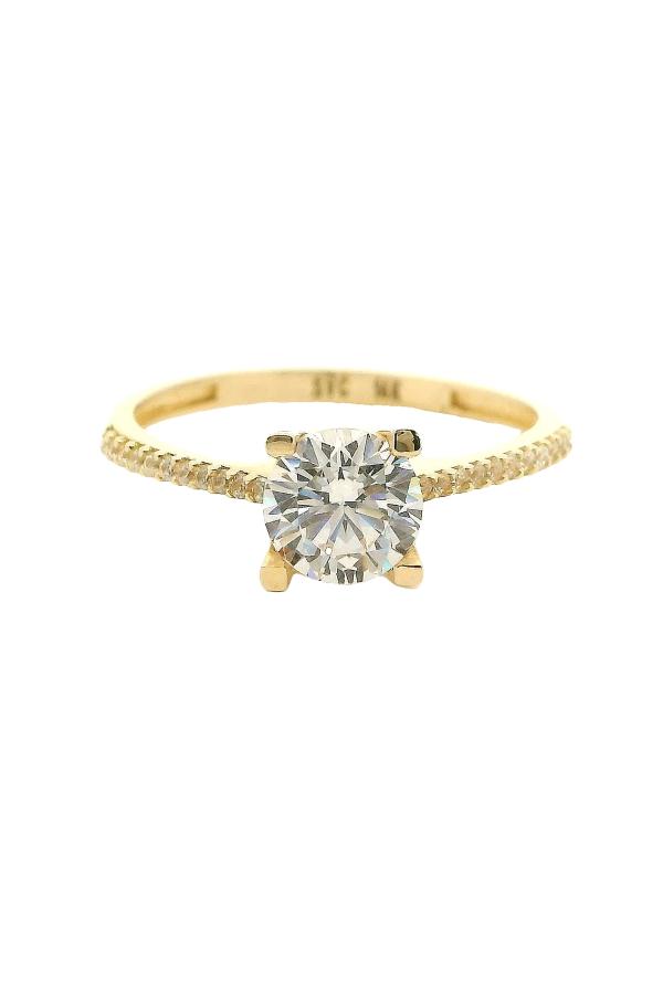 Cigold Tektaş Yüzük 14 Ayar Altın 1.70 Gr OA-C11901029197