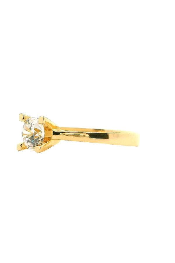 Cigold Tektaş Yüzük 14 Ayar Altın 1.71 Gr OA-K22201029225