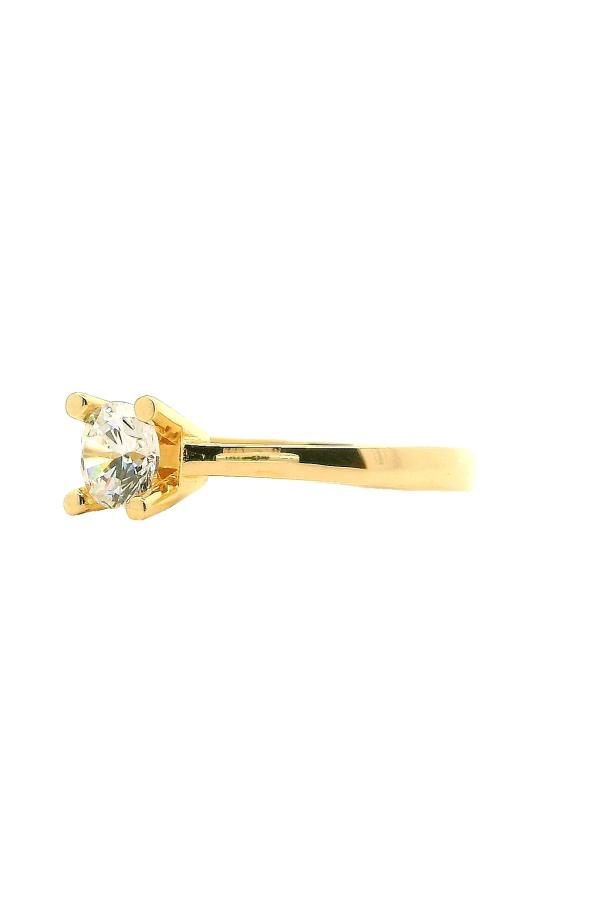 Cigold Tektaş Yüzük 14 Ayar Altın 1.72 Gr OA-K22201029219