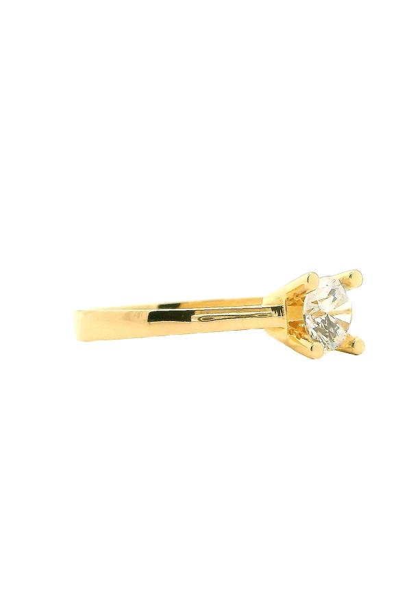 Cigold Tektaş Yüzük 14 Ayar Altın 1.72 Gr OA-K22201029219