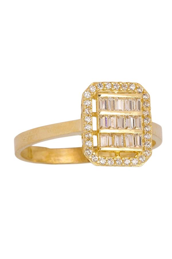 Cigold Tektaş Yüzük 14 Ayar Altın 1,83 Gr OA-K21501028887