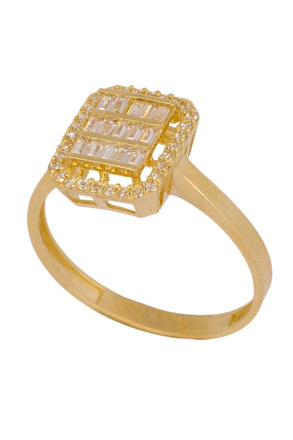 Cigold Tektaş Yüzük 14 Ayar Altın 1,83 Gr OA-K21501028887