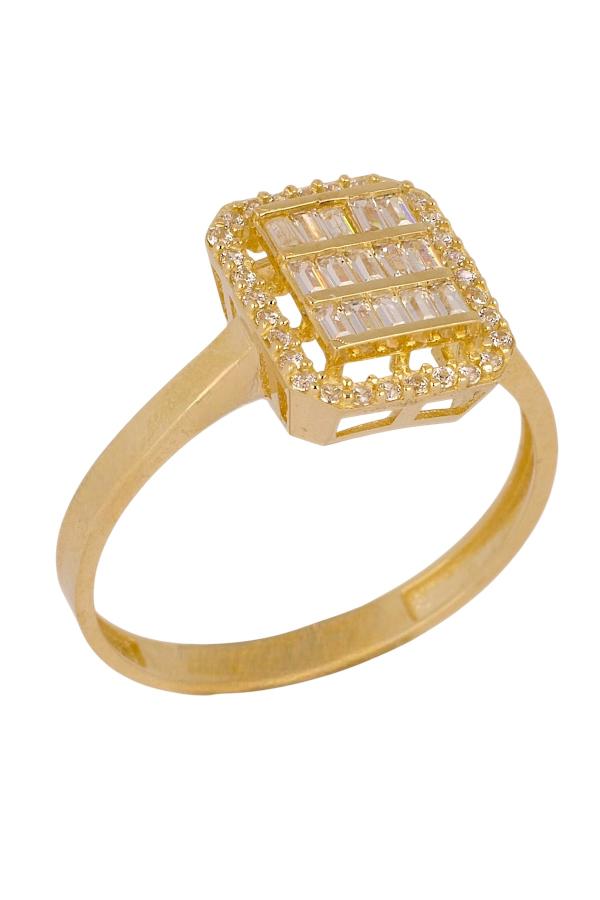 Cigold Tektaş Yüzük 14 Ayar Altın 1,83 Gr OA-K21501028887