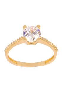 Cigold Tektaş Yüzük 14 Ayar Altın 1.83 Gr OA-K21501029099