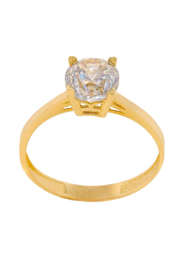 Cigold Tektaş Yüzük 14 Ayar Altın 1,90 Gr OA-K21501028830
