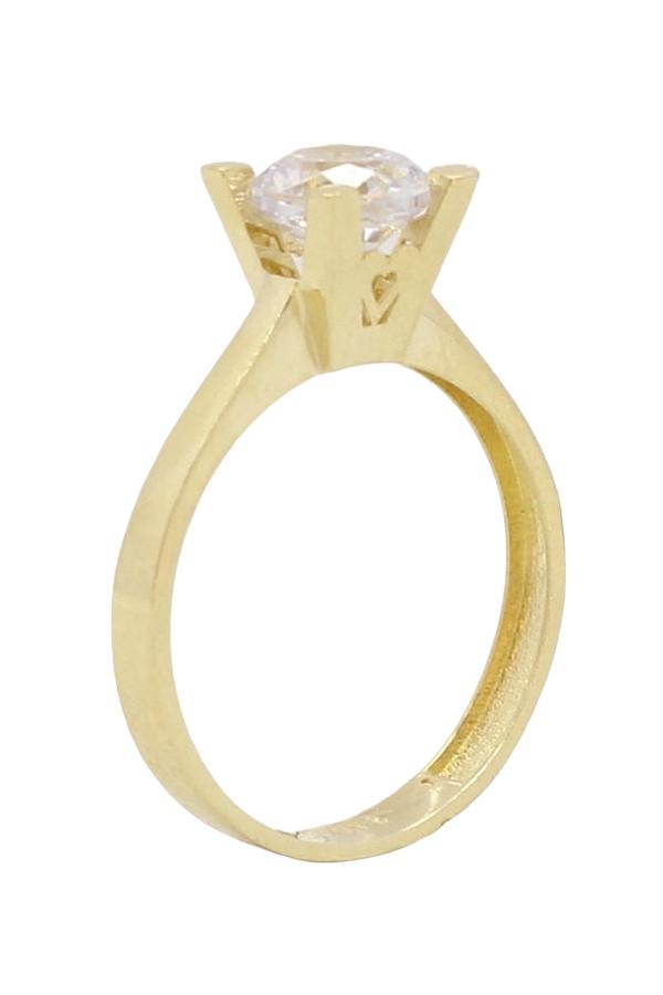 Cigold Tektaş Yüzük 14 Ayar Altın 1,91 Gr OA-C11401028569