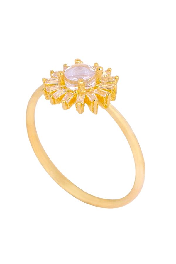 Cigold Tektaş Yüzük 14 Ayar Altın 1.97 Gr OA-K21401029101