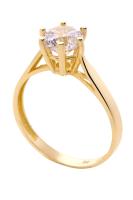 Cigold Tektaş Yüzük 14 Ayar Altın 1,98 Gr OA-K21501028837