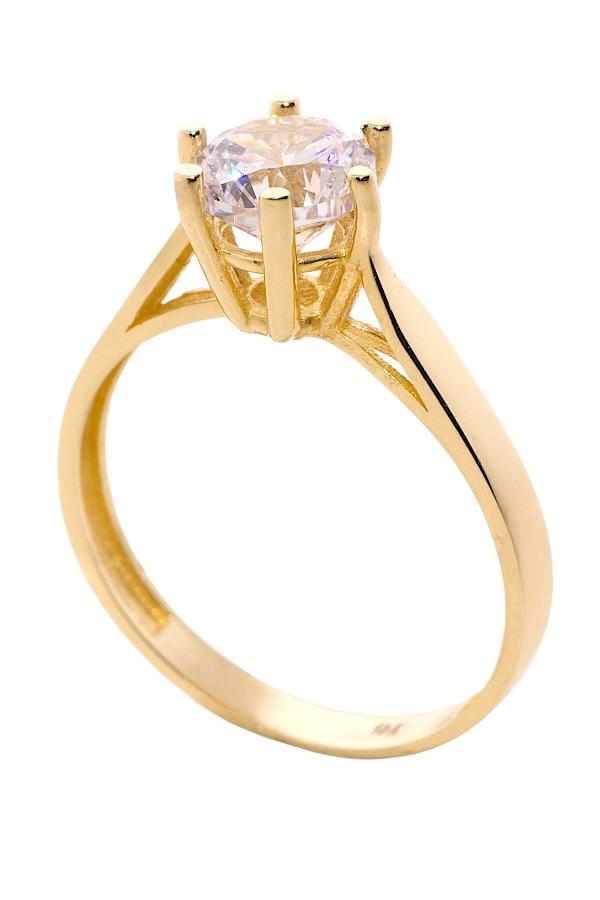 Cigold Tektaş Yüzük 14 Ayar Altın 1,98 Gr OA-K21501028837