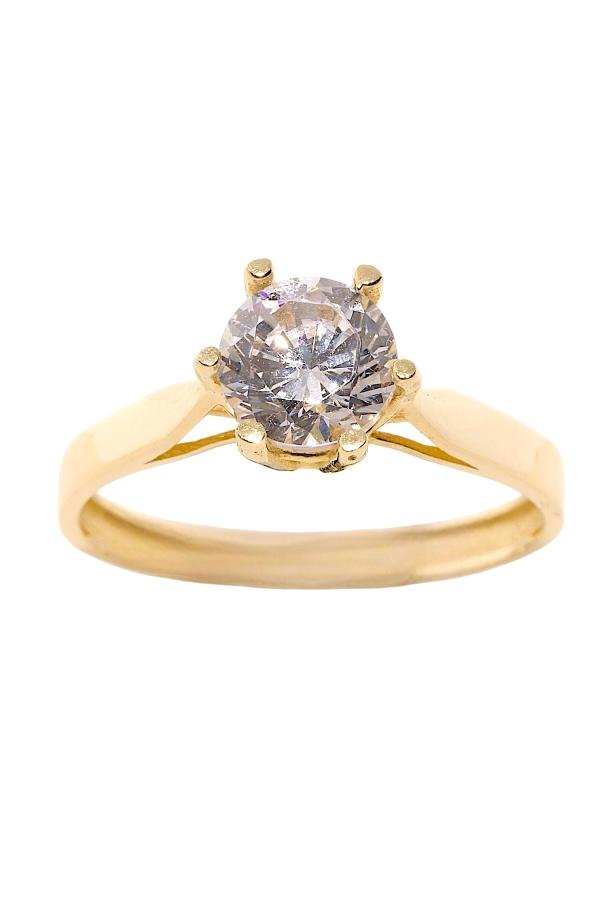 Cigold Tektaş Yüzük 14 Ayar Altın 1,98 Gr OA-K21501028837
