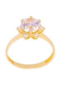 Cigold Tektaş Yüzük 14 Ayar Altın 2.04 Gr OA-K21401029102