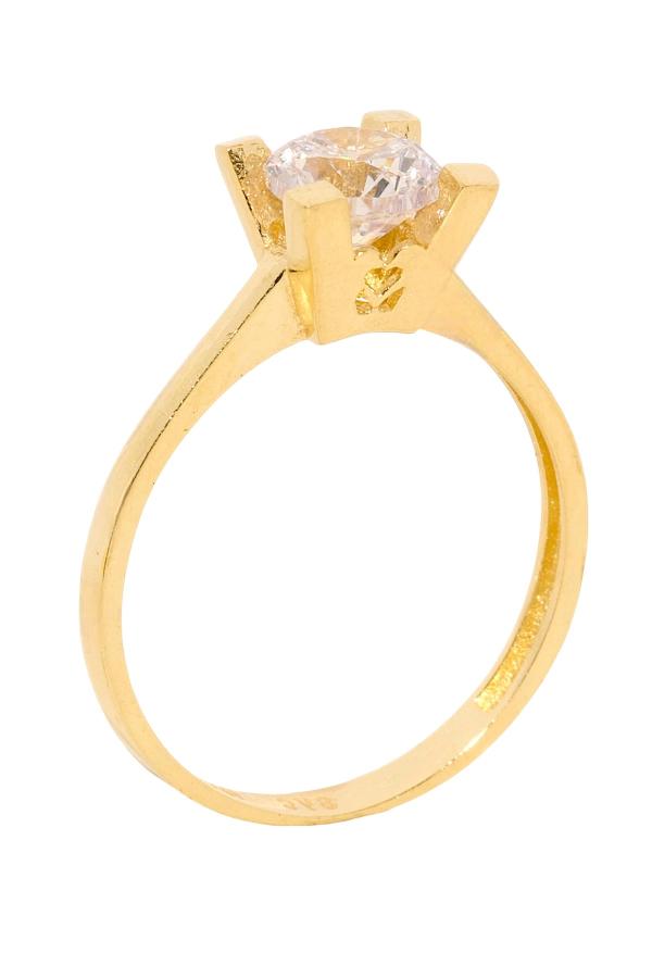 Cigold Tektaş Yüzük 14 Ayar Altın 2,05 Gr OA-K21401028831