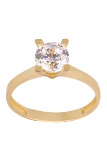 Cigold Tektaş Yüzük 14 Ayar Altın 2.19 Gr OA-C11501029026