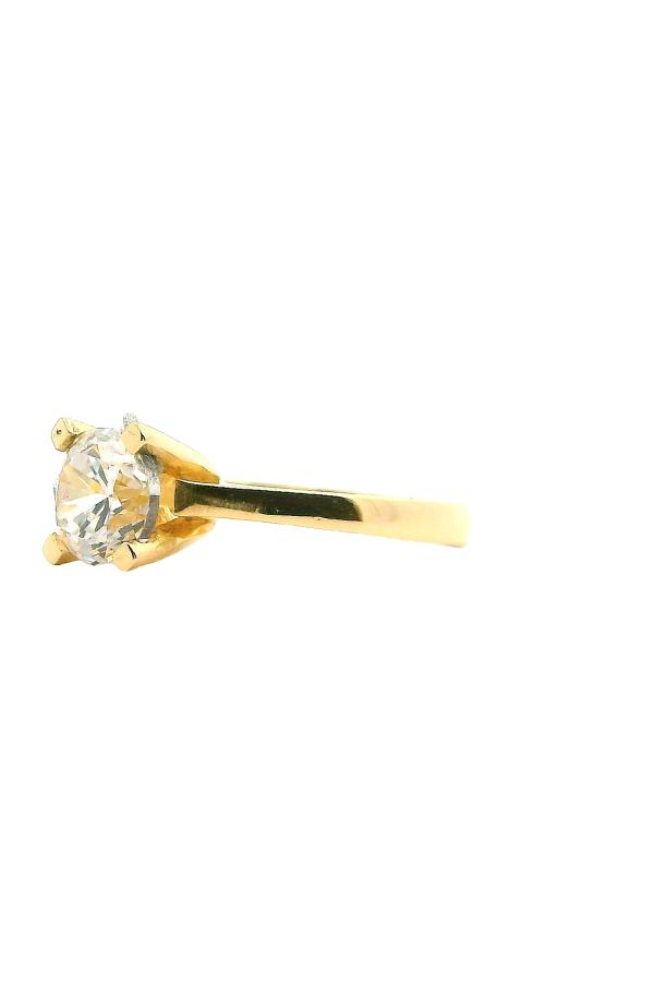 Cigold Tektaş Yüzük 14 Ayar Altın 2.30 Gr OA-K21501029221
