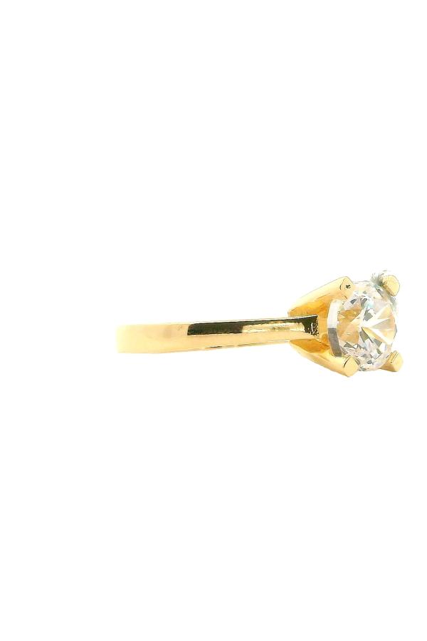 Cigold Tektaş Yüzük 14 Ayar Altın 2.30 Gr OA-K21501029221