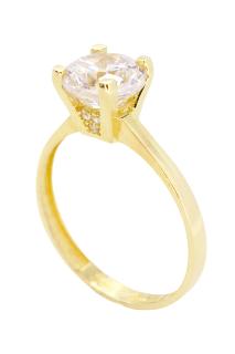 Cigold Tektaş Yüzük 14 Ayar Altın 2,32 Gr OA-C11501028682