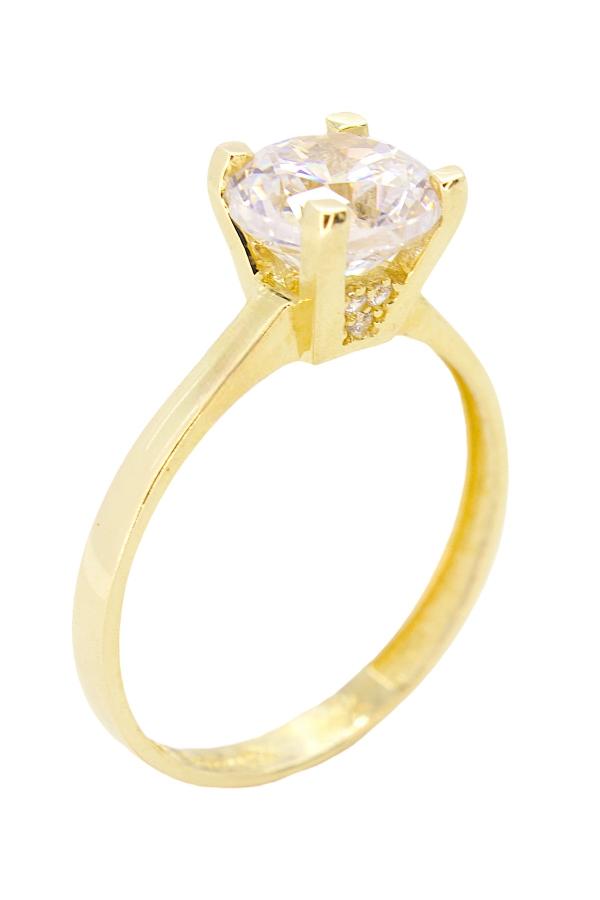 Cigold Tektaş Yüzük 14 Ayar Altın 2,32 Gr OA-C11501028682