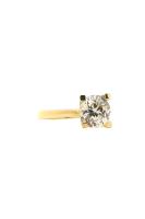 Cigold Tektaş Yüzük 14 Ayar Altın 2.33 Gr OA-K21601029218
