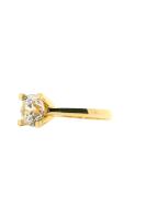 Cigold Tektaş Yüzük 14 Ayar Altın 2.33 Gr OA-K21601029218