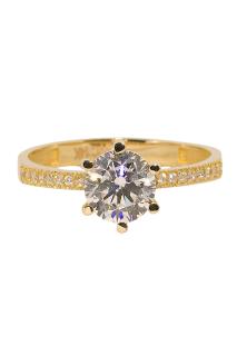 Cigold Tektaş Yüzük 14 Ayar Altın 2,41 Gr OA-K21901028873