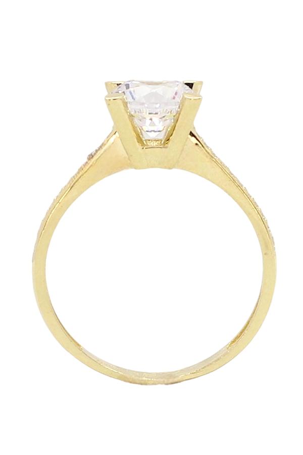 Cigold Tektaş Yüzük 14 Ayar Altın 2,45 Gr OA-C11501028537