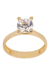 Cigold Tektaş Yüzük 14 Ayar Altın 2.46 Gr OA-C11401029021