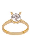 Cigold Tektaş Yüzük 14 Ayar Altın 2.47 Gr OA-C11501029023