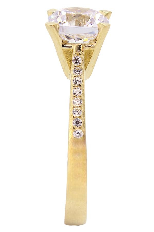 Cigold Tektaş Yüzük 14 Ayar Altın 2,60 Gr OA-C11501028533