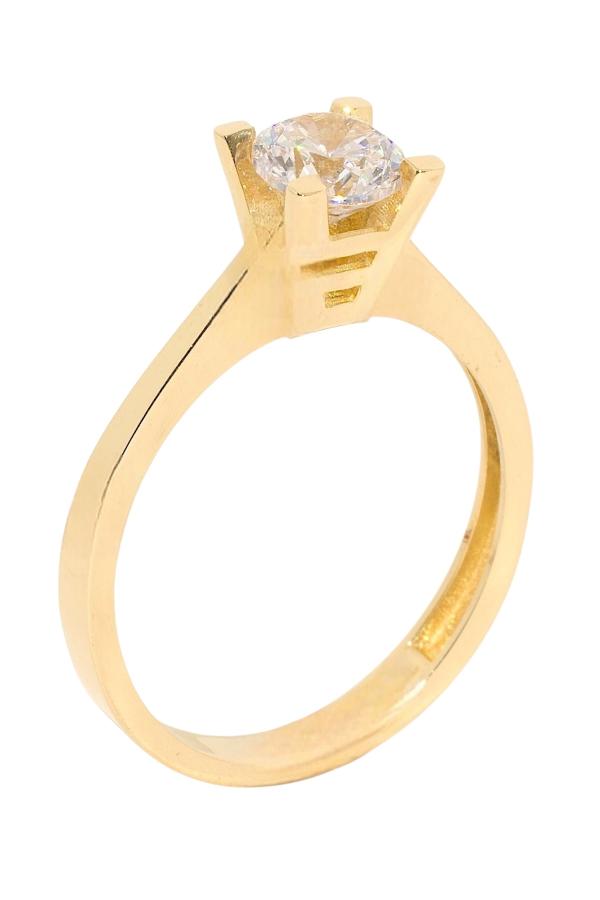Cigold Tektaş Yüzük 14 Ayar Altın 2,63 Gr OA-K21501028867