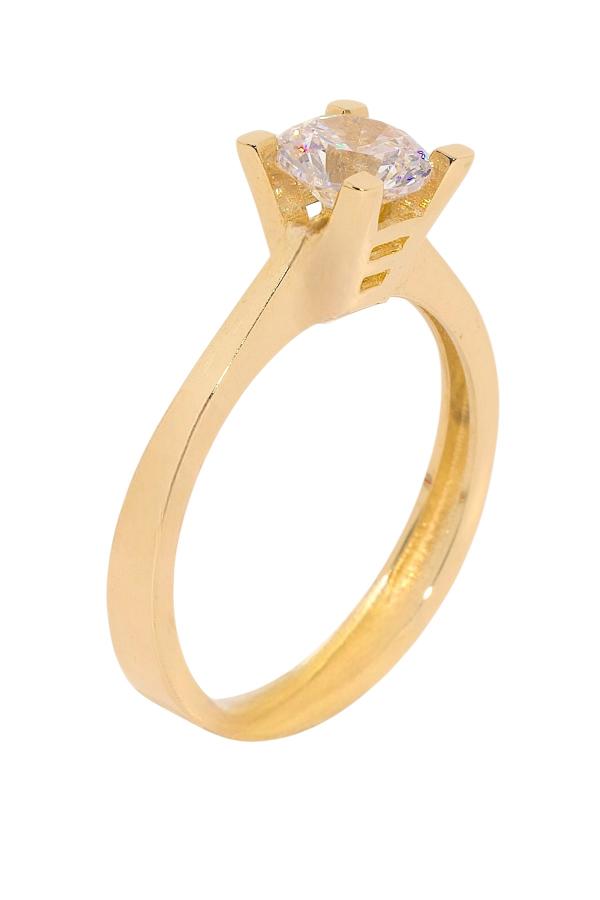 Cigold Tektaş Yüzük 14 Ayar Altın 2,63 Gr OA-K21501028867