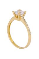 Cigold Tektaş Yüzük 14 Ayar Altın 2,70 Gr OA-K21101028871