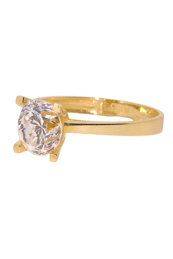 Cigold Tektaş Yüzük 14 Ayar Altın 2,71 Gr OA-K21501028862