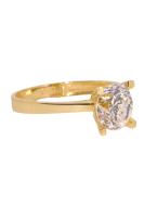Cigold Tektaş Yüzük 14 Ayar Altın 2,71 Gr OA-K21501028862
