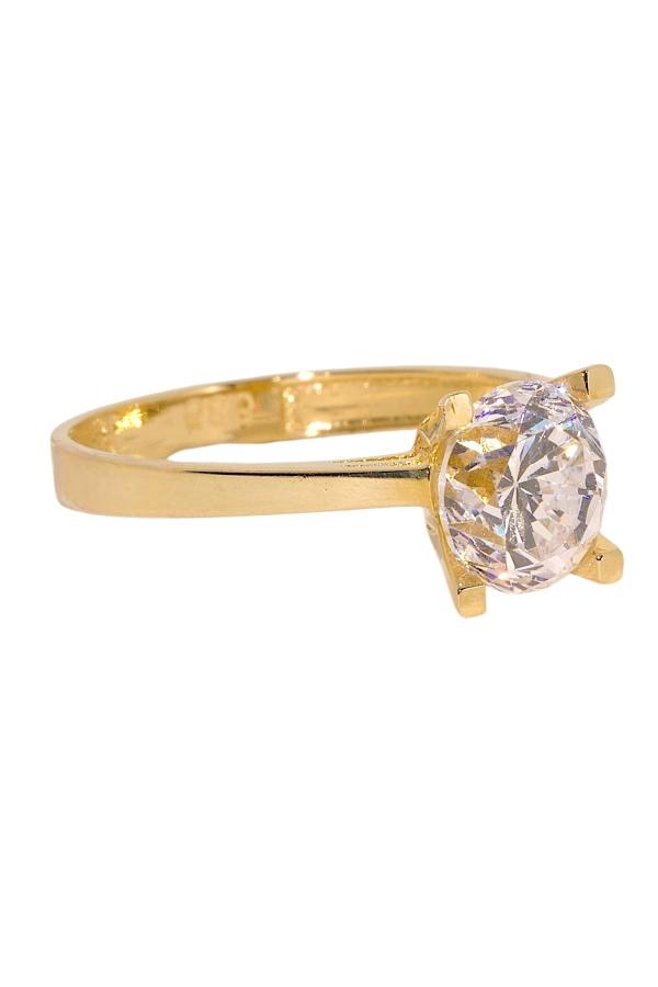 Cigold Tektaş Yüzük 14 Ayar Altın 2,71 Gr OA-K21501028862