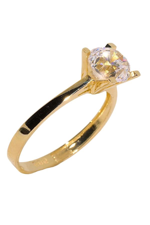 Cigold Tektaş Yüzük 14 Ayar Altın 2,71 Gr OA-K21501028862