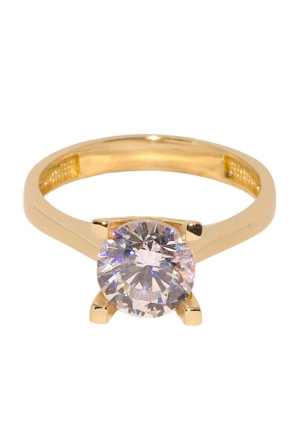 Cigold Tektaş Yüzük 14 Ayar Altın 2,80 Gr OA-K21301028859