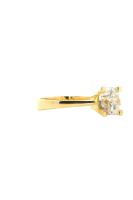 Cigold Tektaş Yüzük 14 Ayar Altın 2.80 Gr OA-K21401029229