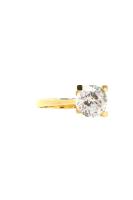 Cigold Tektaş Yüzük 14 Ayar Altın 3.15 Gr OA-K21601029220