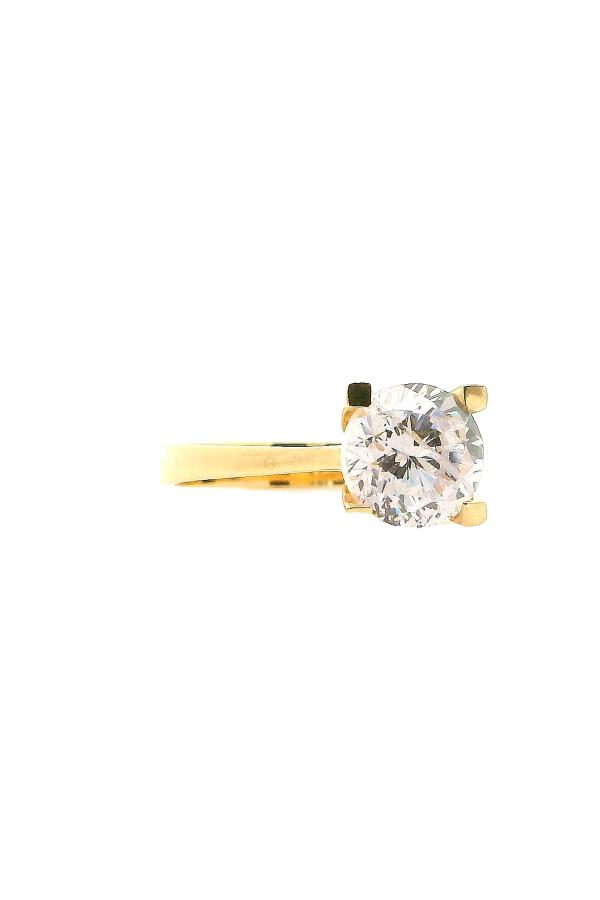 Cigold Tektaş Yüzük 14 Ayar Altın 3.15 Gr OA-K21601029220