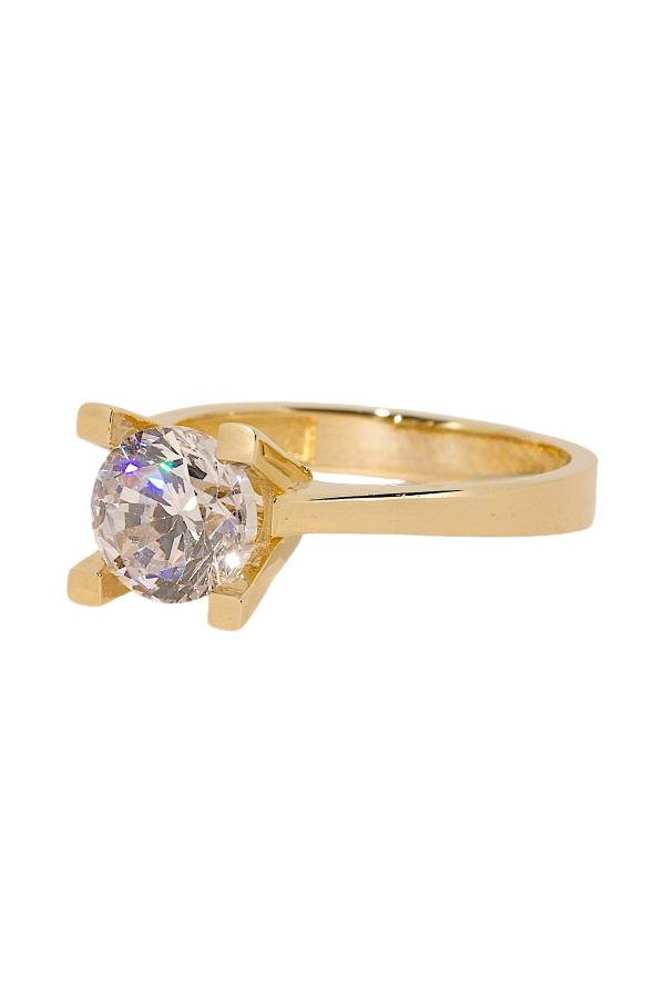 Cigold Tektaş Yüzük 14 Ayar Altın 3,92 Gr OA-K21501028863