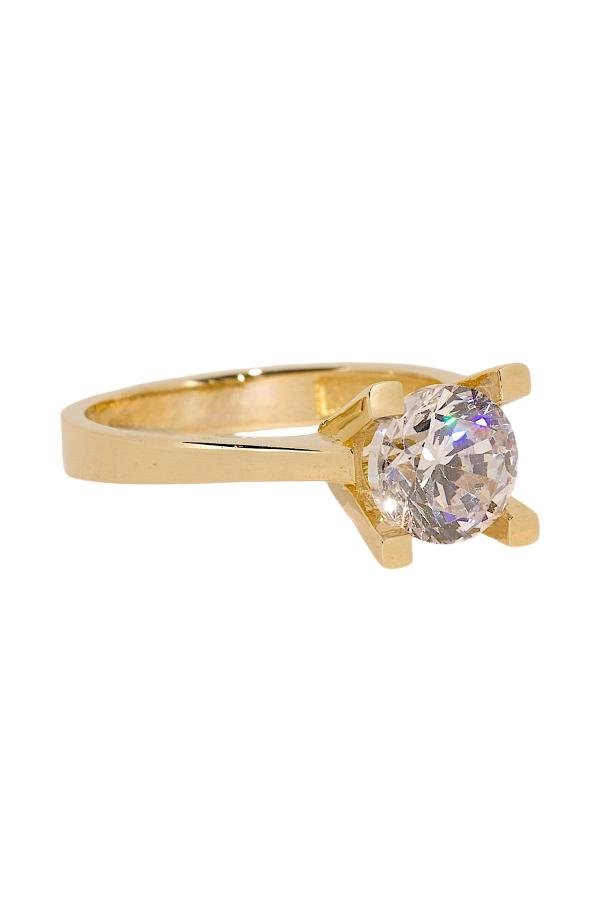 Cigold Tektaş Yüzük 14 Ayar Altın 3,92 Gr OA-K21501028863